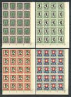 1925, Pro Juventute, Teilbogen (20 Marken) **
