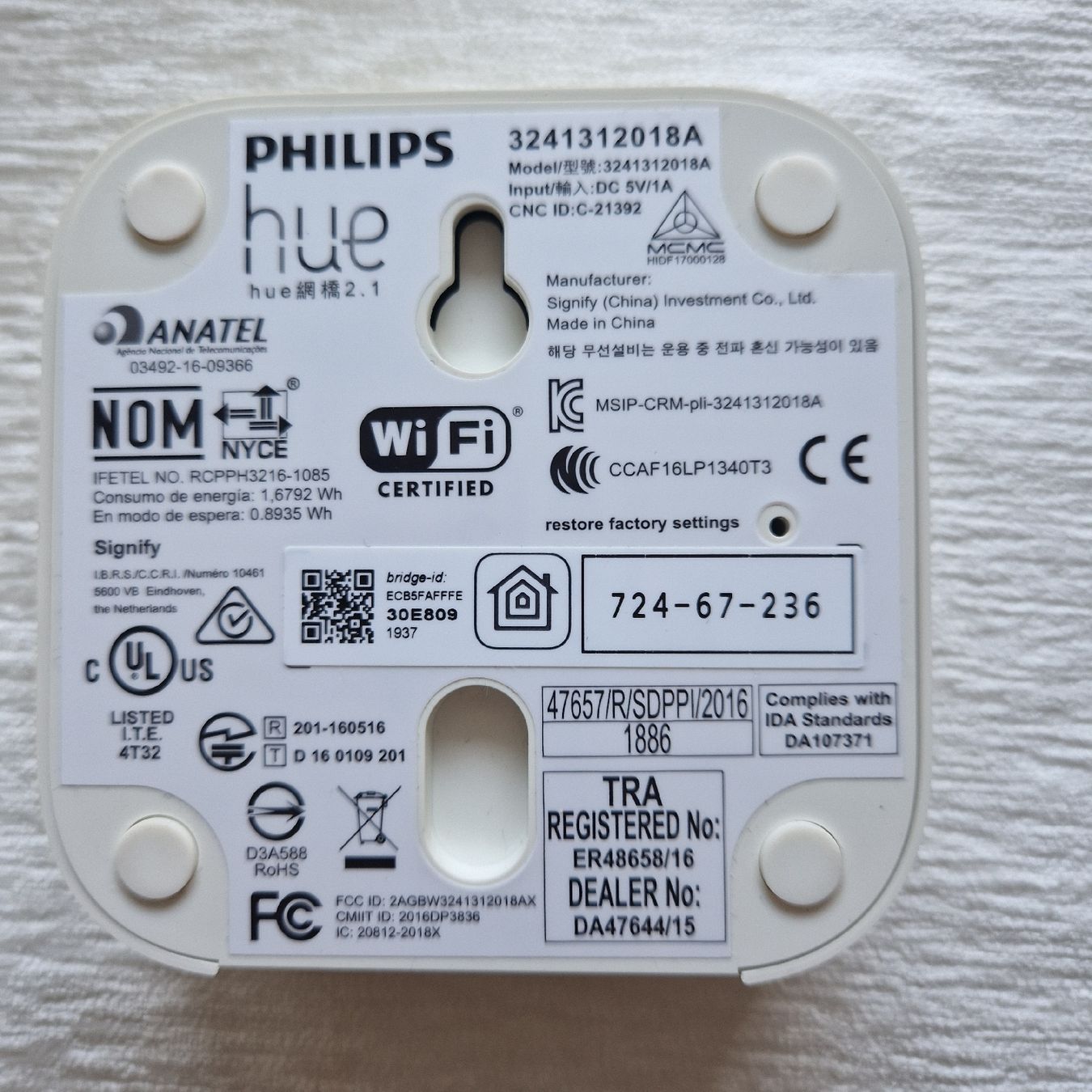 Philips Lecteurs & Adaptateurs: Philips Hue Bridge personal wireless lighting  – D'occasion à Niederrohrdorf par Nicole430 3
