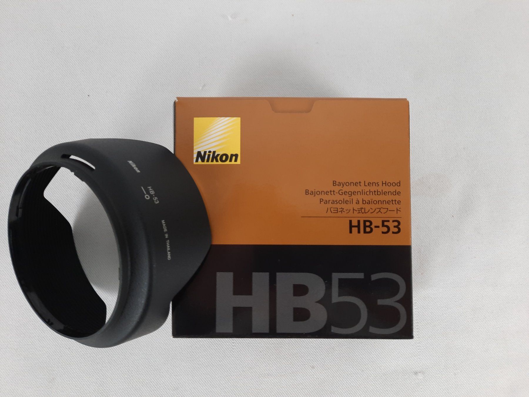 Nikon Obiettivi: NIKON Sonnenblende HB-53 – Nuovo (secondo la descrizione) da Beinwil am See venduto da Restwert_Beinwil