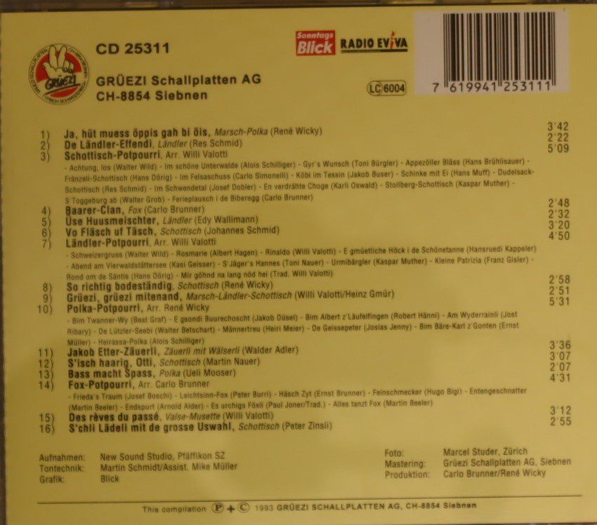 CDs: D`Ländlerkönig -lönd los – Gebraucht aus Luzern von CONTENTI 2
