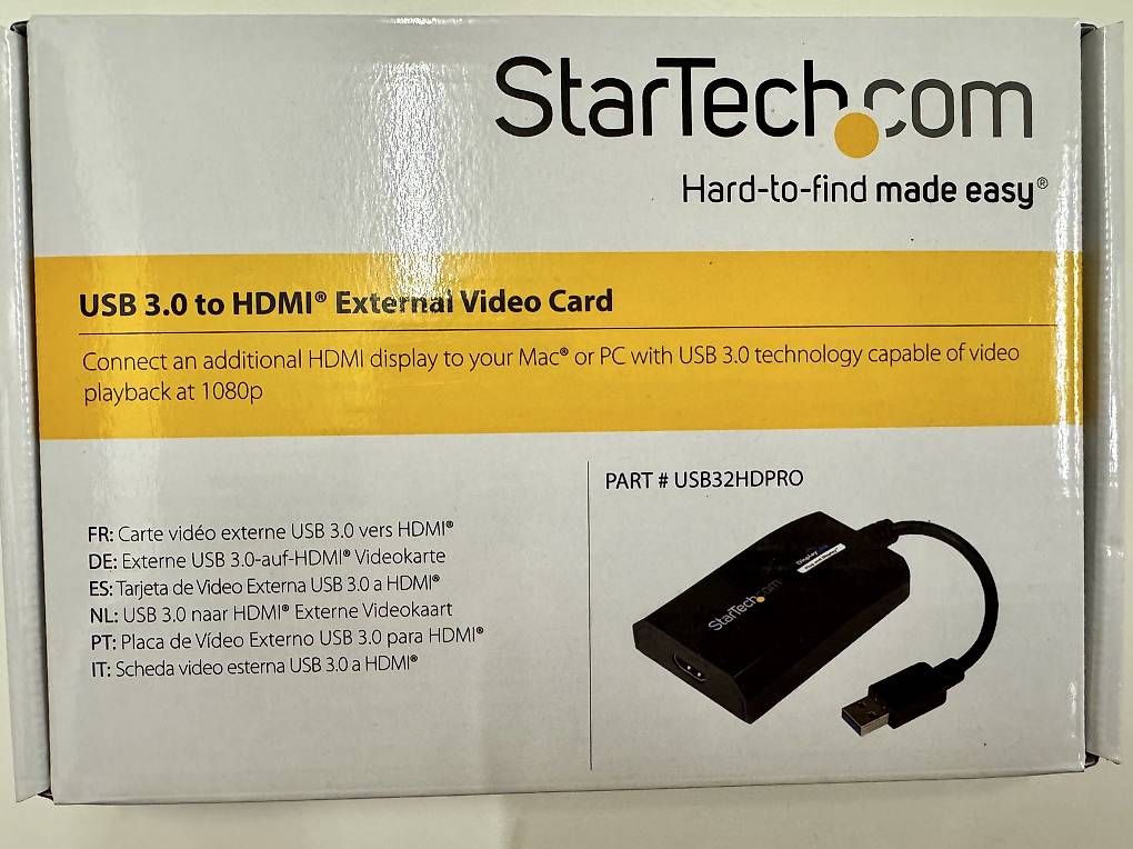 Adattatori: StarTech USB 3.0 zu HDMI Adapter ? Externe Videokarte – Usato da Malters venduto da frangecko