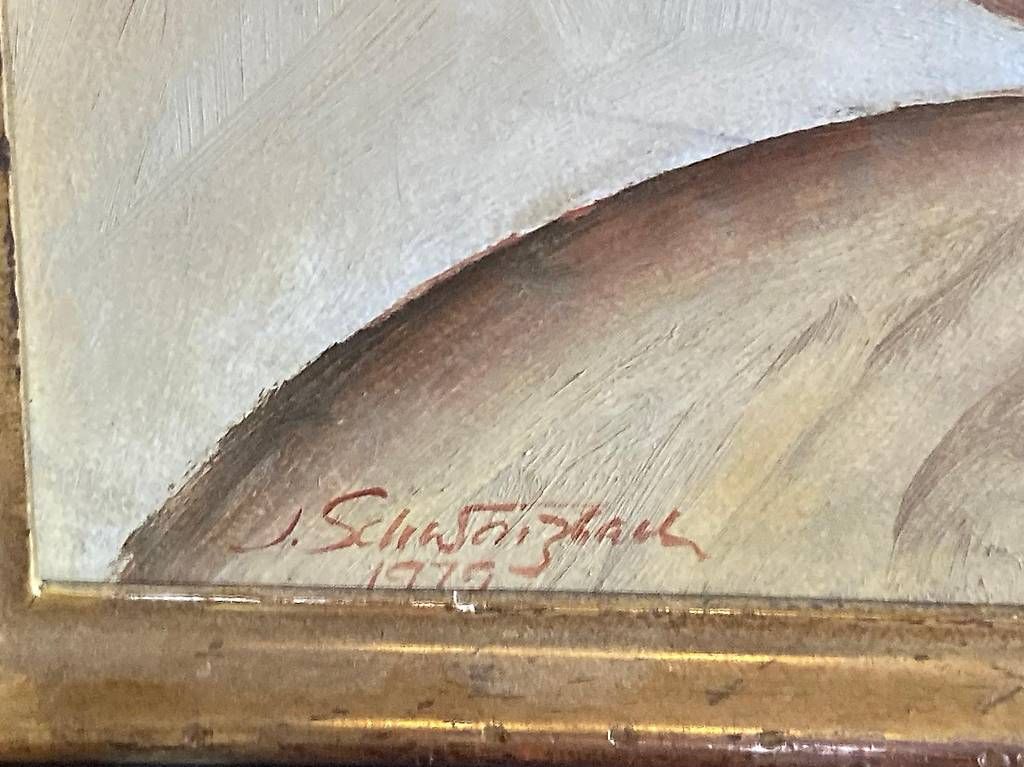 Dipinti: Gemälde "Hahn" von J. Schwarzbach – Usato da Affoltern im Emmental venduto da mar_6zqr 1