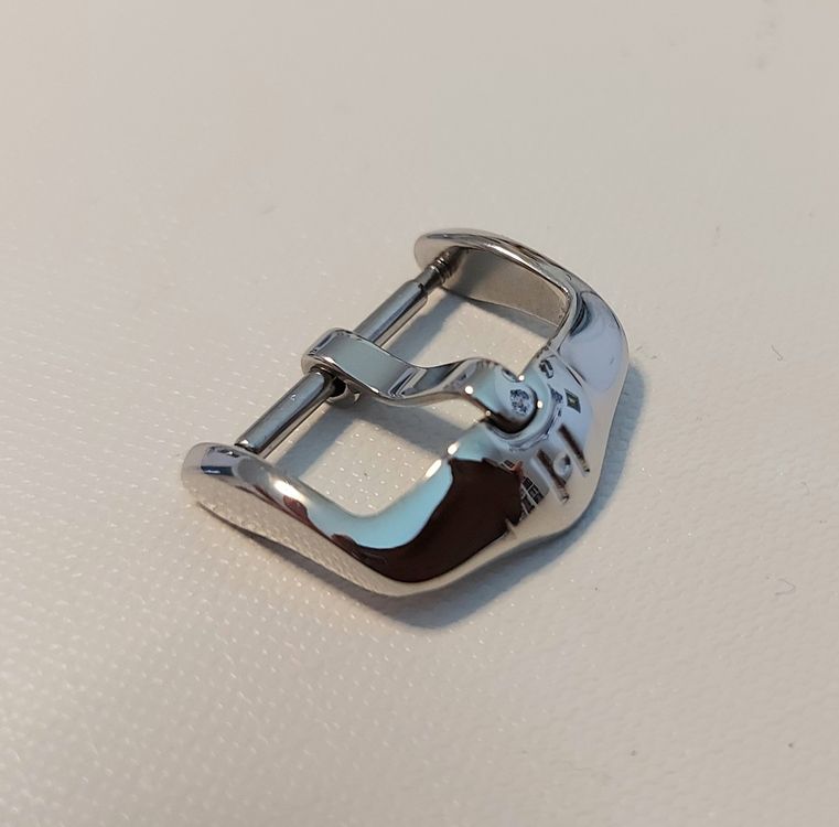 HIRSCH Dornschließe Für Uhrenarmbänder – 18 Mm, Edelstahl L316, Goldfarben Poliert, Modell Classic