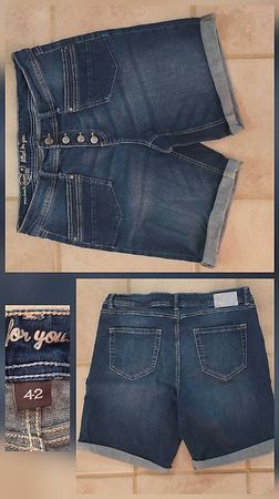 Neuwertig: Multiblu Damen Jeans-Bermuda Shorts