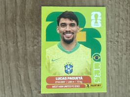 Panini FIFA World Cup 2026 Sticker Lucas Paquetá BRA 9