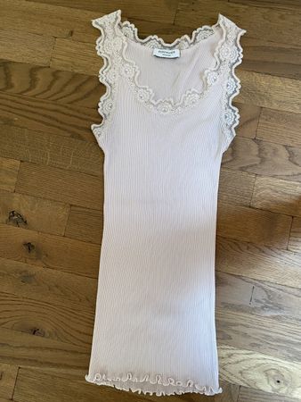 Rosenthal Top Gr. M Rosa Spitzen-Details 