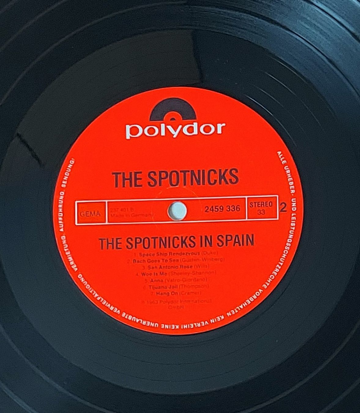 Schallplatten: LP - THE SPOTNICKS - IN SPAIN – Gebraucht aus Steckborn von Quo7 2