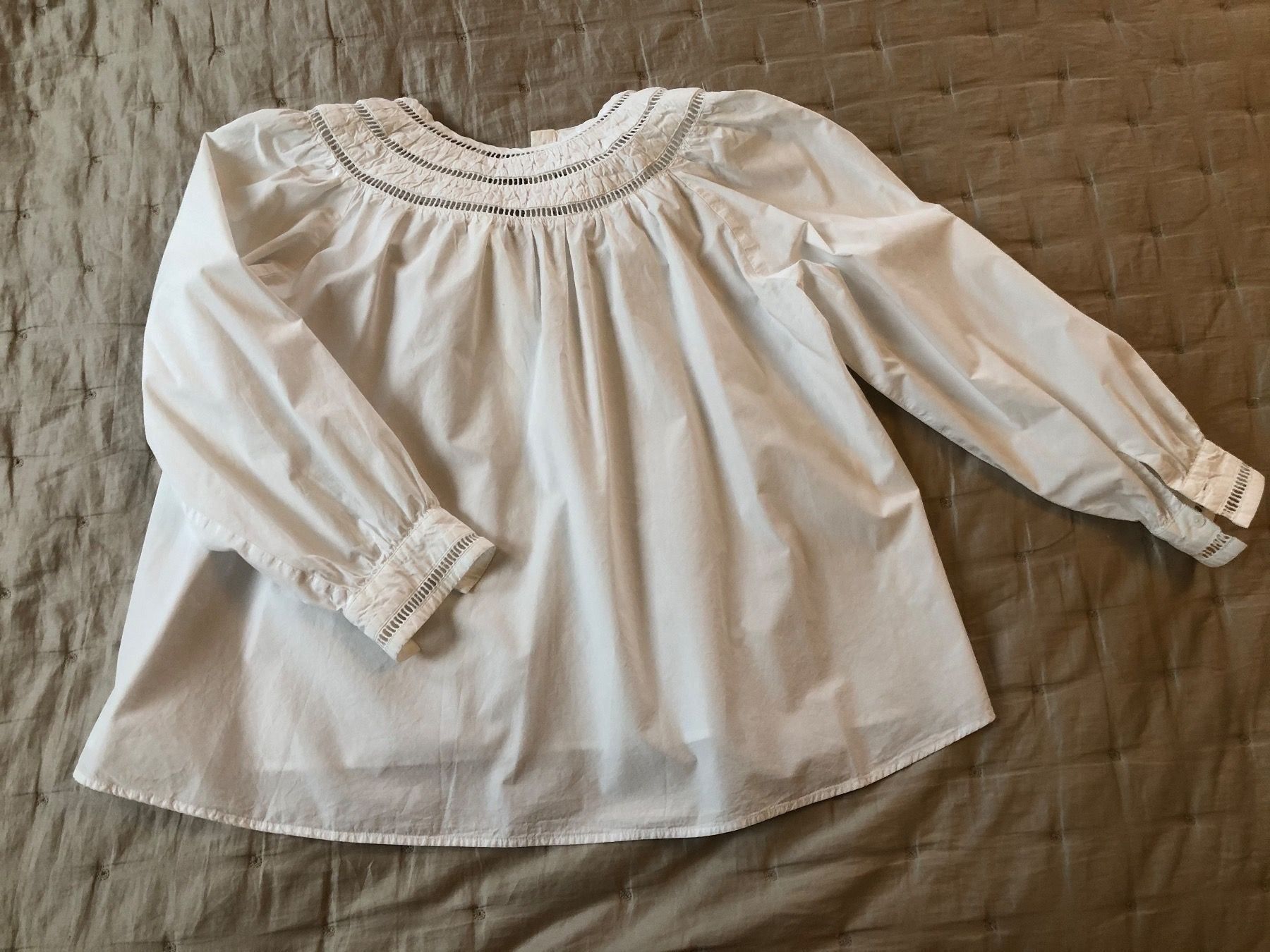 Camicette: Pablo white shirt top – Usato da Zurich venduto da MariaSPO 5