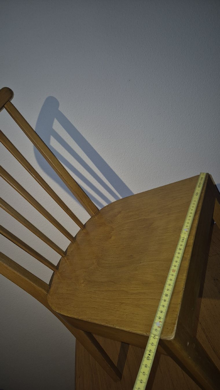Tische: Vintage Holztisch Massiv + Stühle – Gebraucht aus Buchs AG von EasyPeasy 5