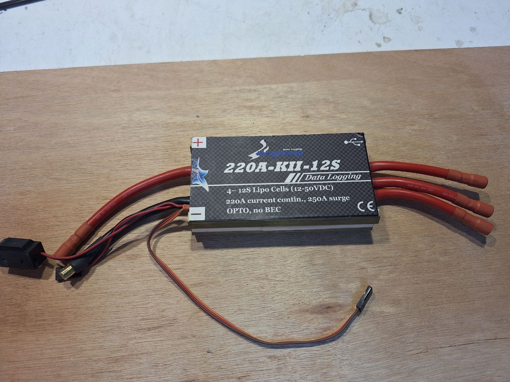 Modellismo RC: 220A Brushless Regler 12S – Usato da Rickenbach Sulz venduto da thnilu
