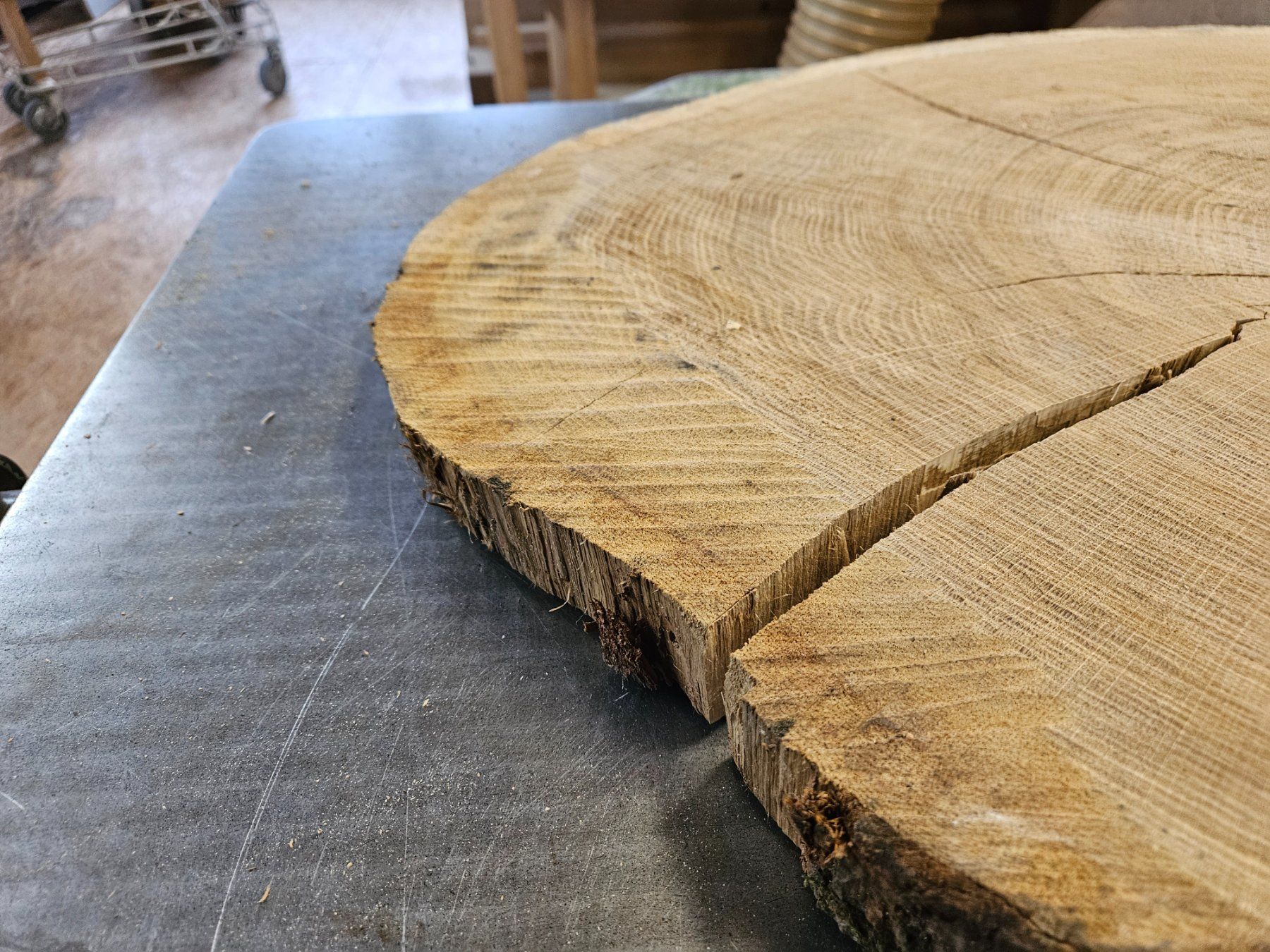 Holzartikel: Eichen Holz Baumscheibe – Neu (gemäss Beschreibung) aus Schangnau von egli6.2 8