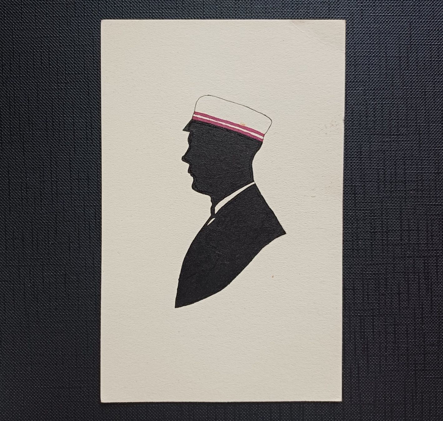 : AK Studentika SCHATTENBILD um 1920 Handgezeichnet – Usato da Brittnau venduto da simionius
