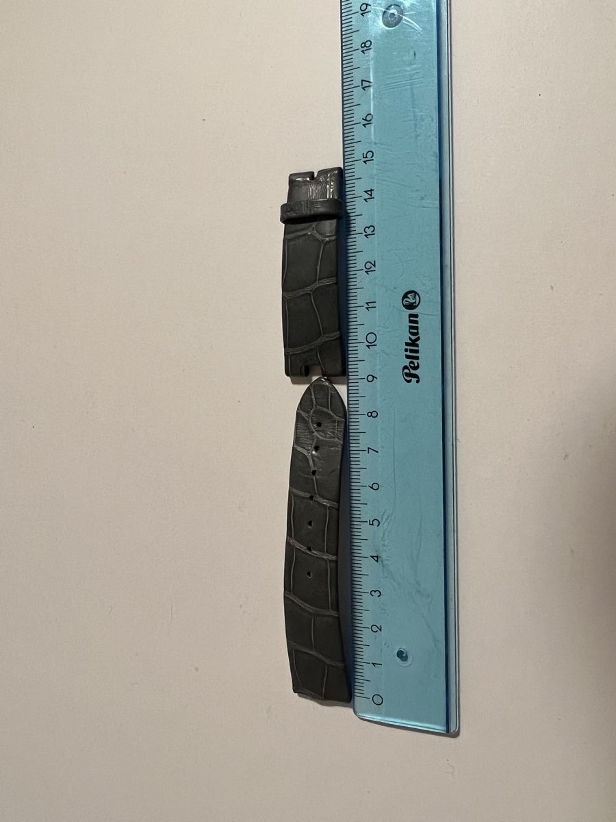 Bracciali & Braccialetti: Bréguet strap "Reine de Naples" croco grey small size – Usato da Châtelaine venduto da Veradat 1