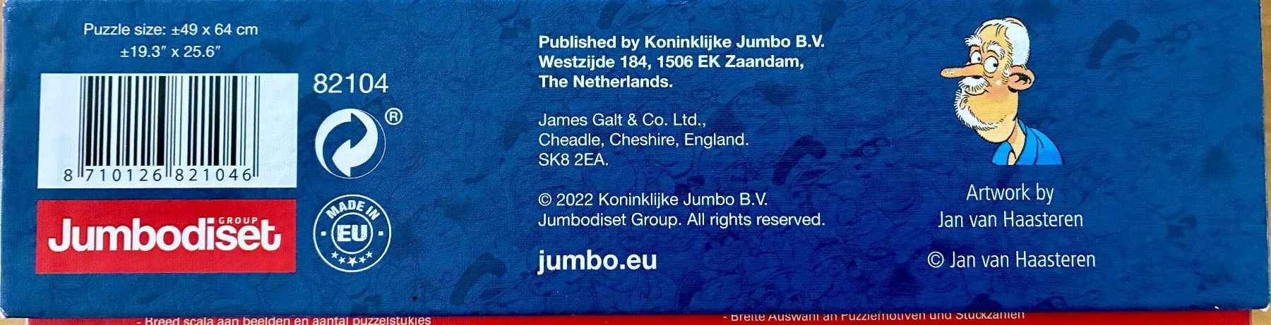 Puzzle: Puzzle JAN van HAASTEREN - Some like it hot – Usato da Ammerzwil BE venduto da Frama0 1