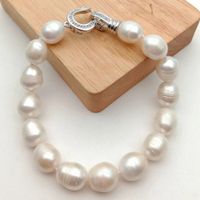 Weiss Lua Perlen Armband Echt Bracelet Perle blanche Vrai