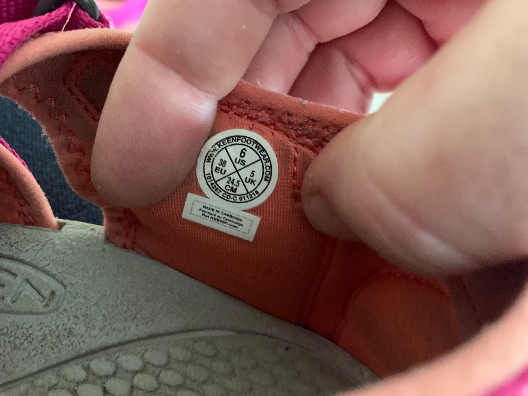 Keen Scarpe per ragazze: Keen Sandalen Gr. 38 pink – Usato da Rudolfstetten venduto da Joyw 3