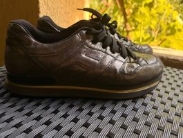 Hogan Sneaker Leder Bronze - Metallic Gr. 40⁠