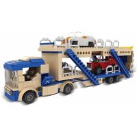 City - Autotransporter - Blocki Bausteine 424 Teile
