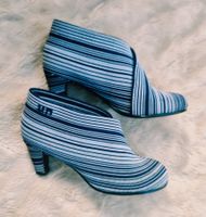 UN UNITED NUDE SCHUHE STIEFELETTEN CANVAS LEDER