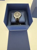 Swarovski Armbanduhr schwarz metall neuwertig