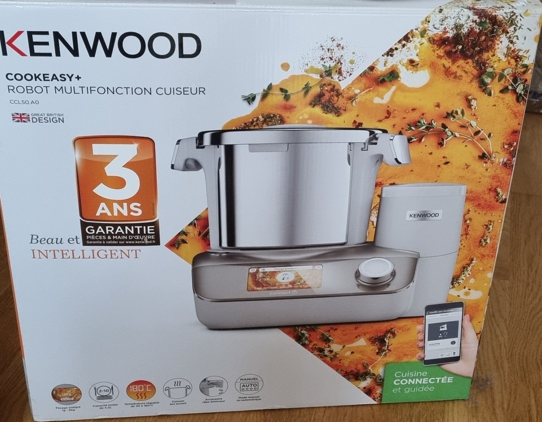 Kenwood Appareils de cuisine: KENWOOD Cookeasy+ Robot – Neuf avec emballage d'origine à Borex par mab_28bf 7