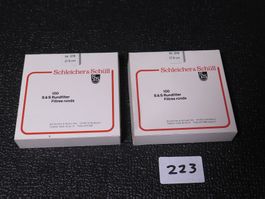 2x MN 90mm Filterpapier, NEU