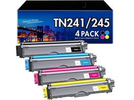 TONER TN241, TN245 PASSEND FÜR BROTHER DRUCKER - TN242CMY/BK