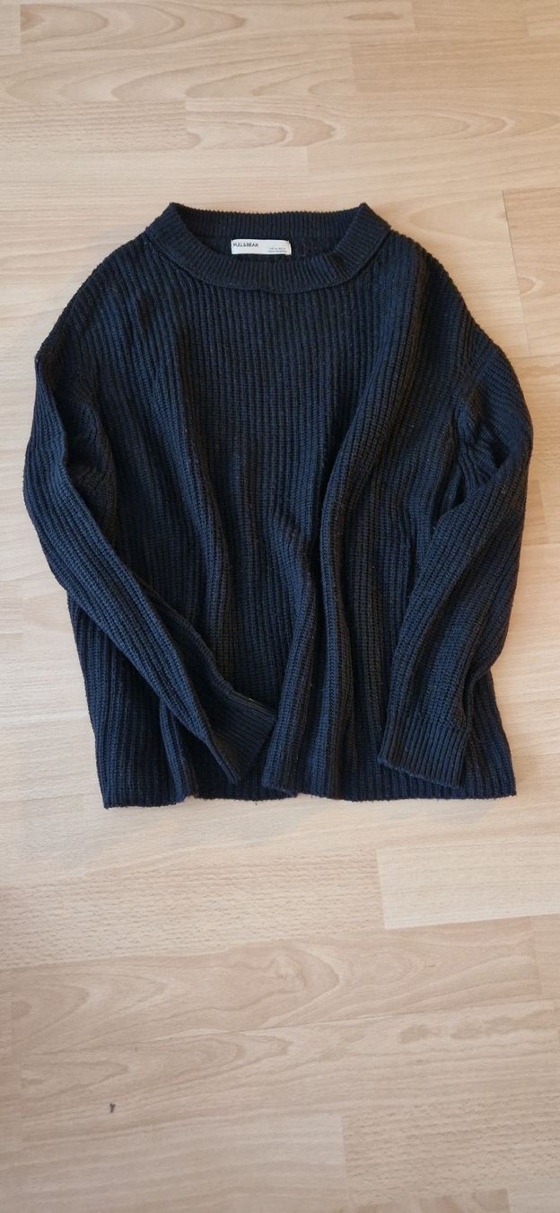 Pull&Bear Maglioni & Felpe: Pull&Bear Strickpullover, Schwarz, Gr. S – Usato da Rüfenacht BE venduto da Loeti1992 3