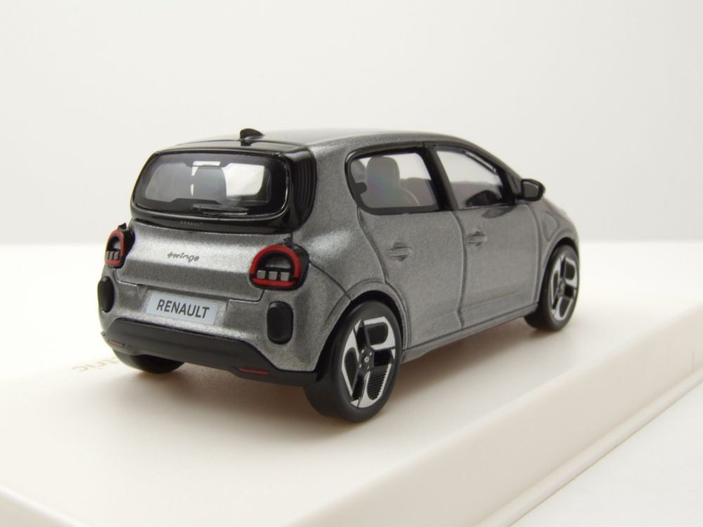 Renault Modellini d'auto: Renault Twingo IV E-Tech seit 2026 grau met. / schwarz  1:43 – Nuovo e nell'imballaggio originale da Gerlafingen venduto da espero88 1