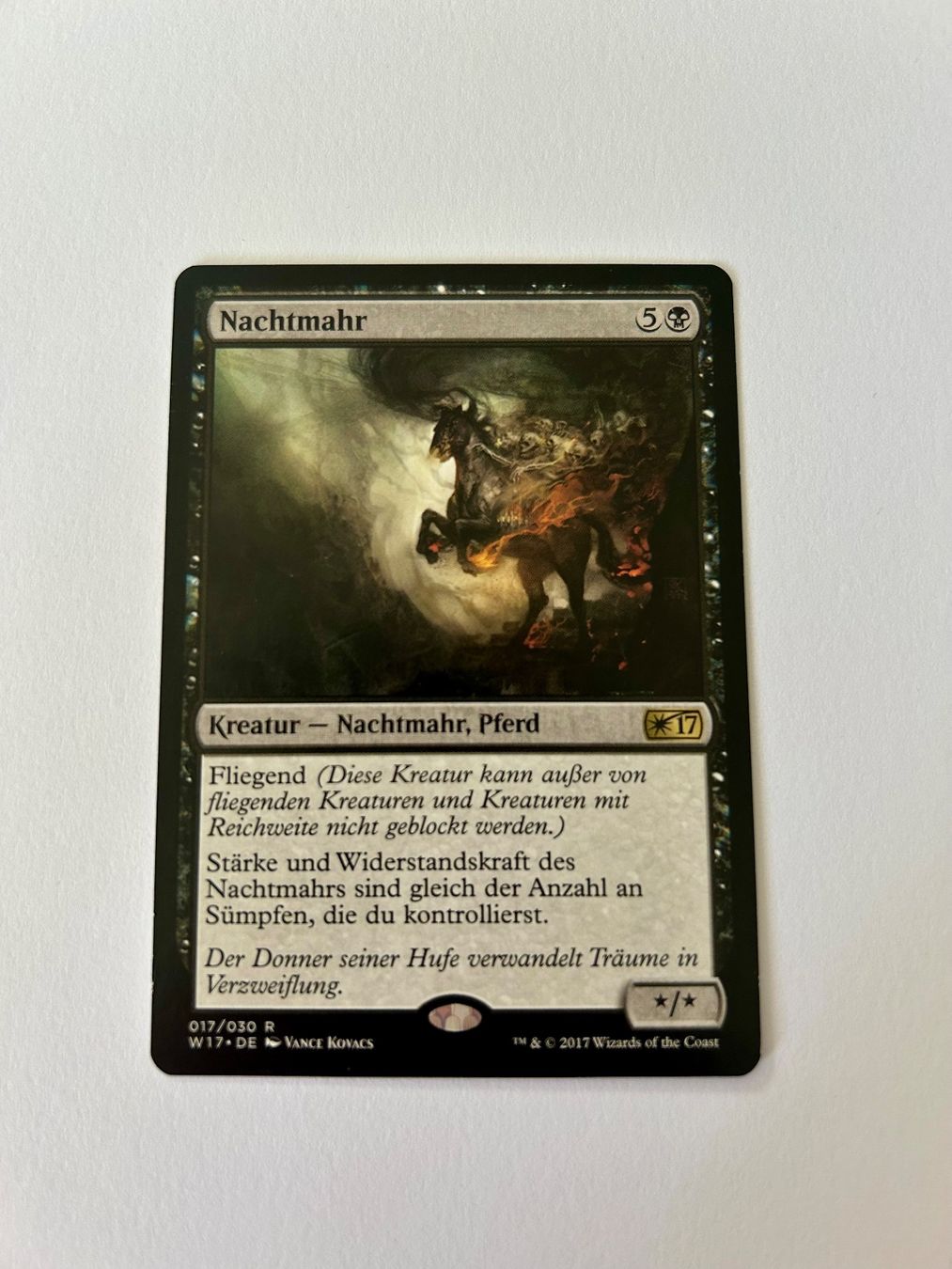 Magic The Gathering Carte collezionabili: MTG - Nachtmahr - M17 - DE – Usato da Wangen an der Aare venduto da SG94