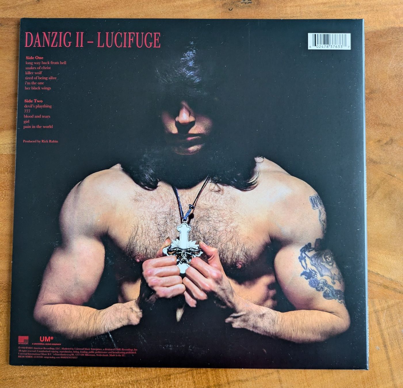 Dischi in vinile: Danzig II Lucifuge Reissue 2025 LP – Usato da Basel venduto da Beretta2 1