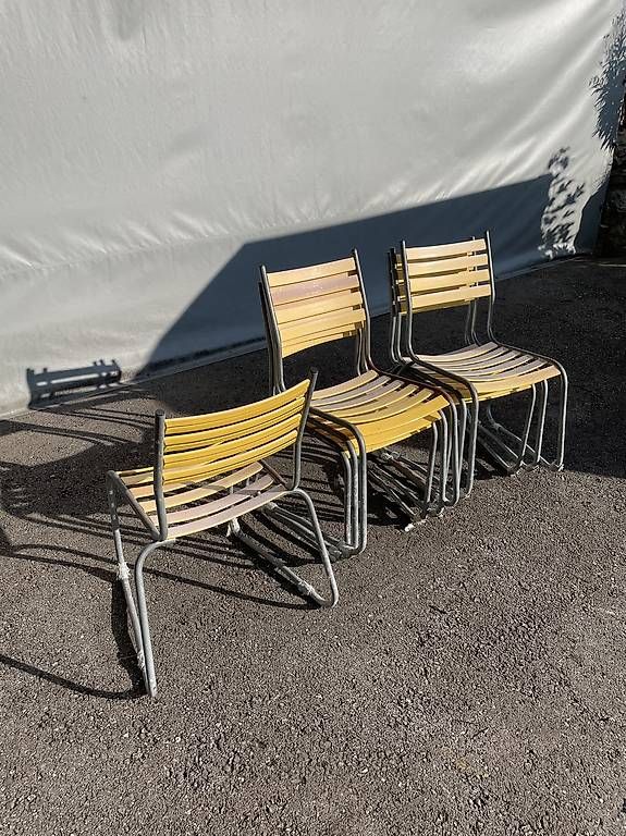 Chaises: Alte gebrauchte Gartenstühle – D'occasion à churwalden par rolbir 1
