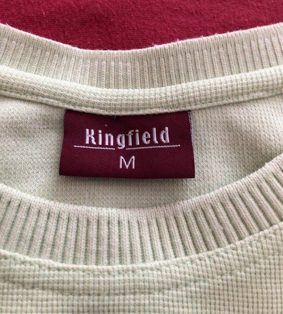 Pullover & Sweatshirts: Pull cotton M avec papillon à strass sur le devant – Neu (gemäss Beschreibung) aus Aigle von Tchamille 2