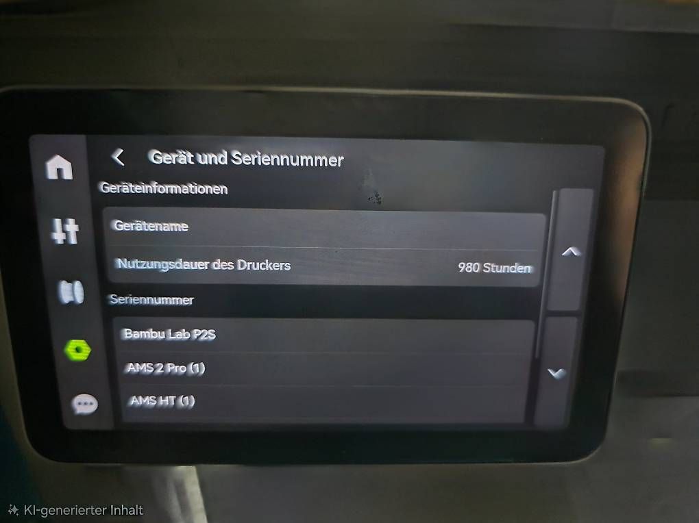 Bambu Lab 3D Drucker: Bambu P2S Combo mit div. Zubehör – Gebraucht aus Malans GR von Falgi 4