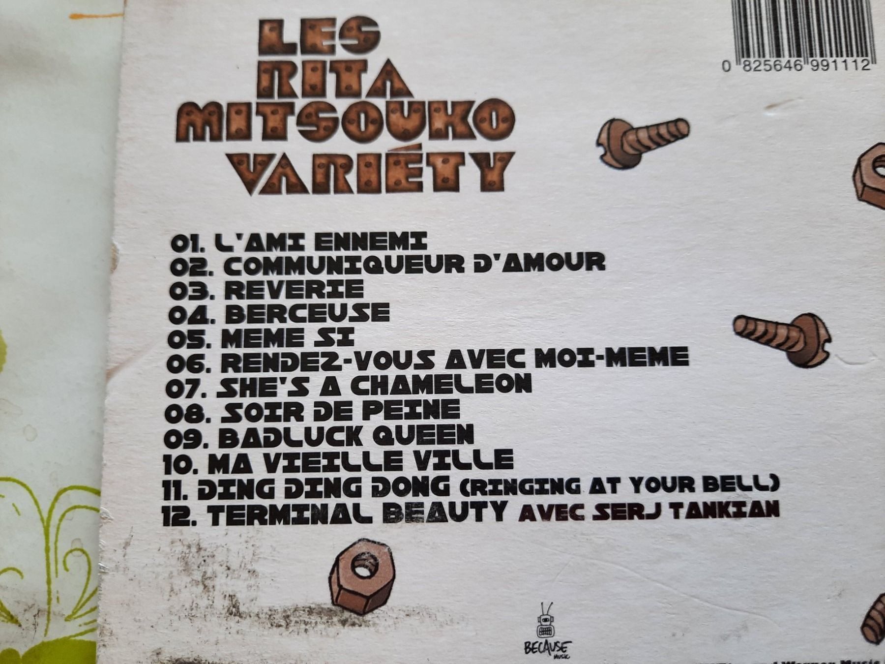 CD: CD Les Rita Mitsouko - Variéty – Usato da Pully venduto da bro_n52j 2