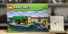 Lego Minecraft 21254 The Turtle Beach House, NEW!
