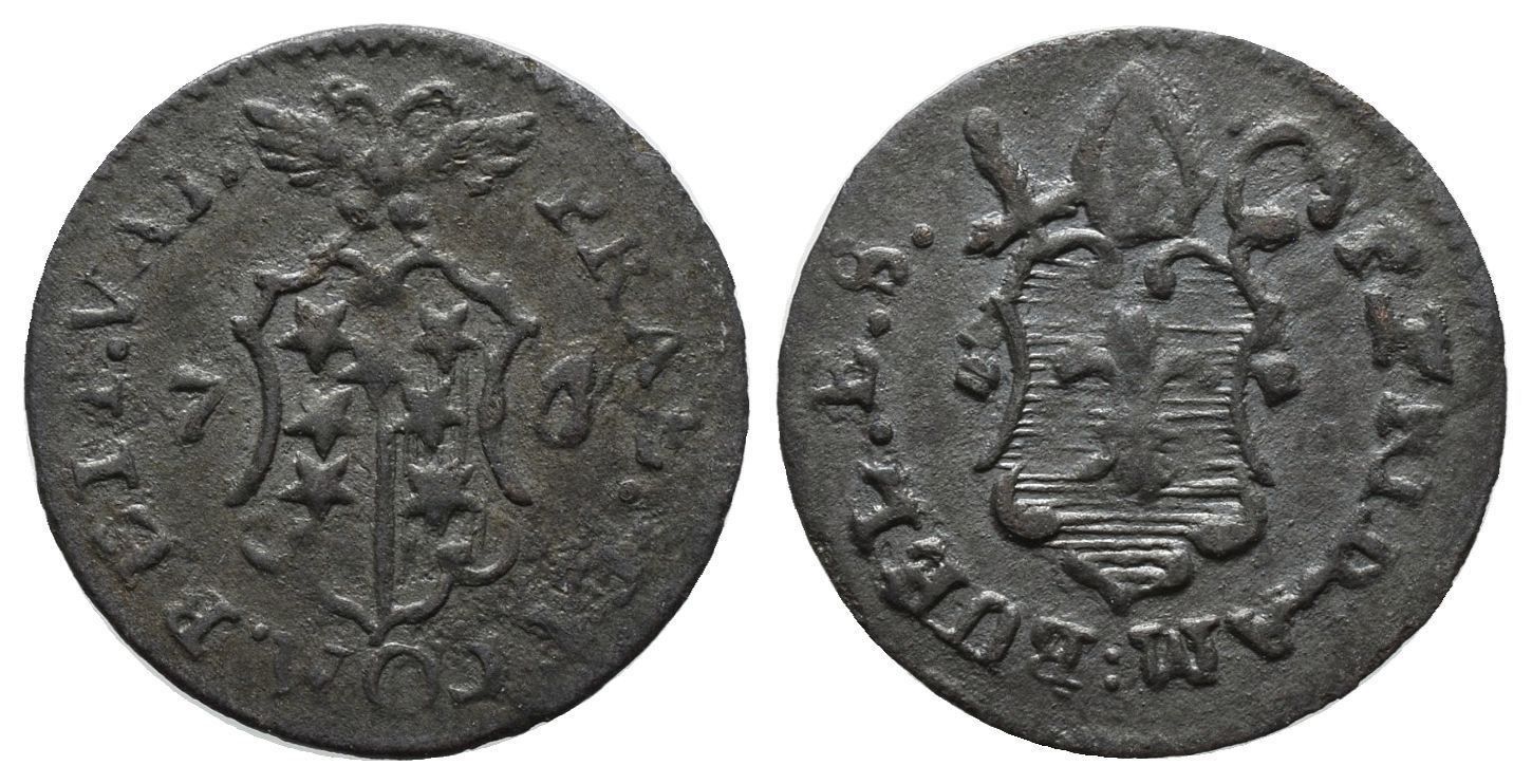 Tutti le monete: Wallis Kreuzer 1776  /3776 – Usato da Trimbach venduto da Solothurn1