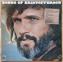 Kris Kristofferson – Songs Of Kristofferson, Vinyl LP 12"
