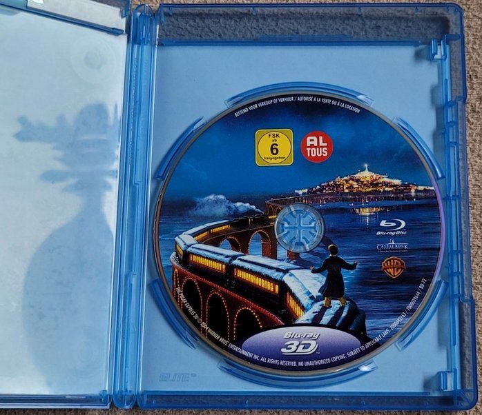 Tutti i DVDs: Der Polarexpress (3D Blu-ray)  mit 2D Version  D/E/F/I/NL – Usato da St. Gallen venduto da elk2020 1