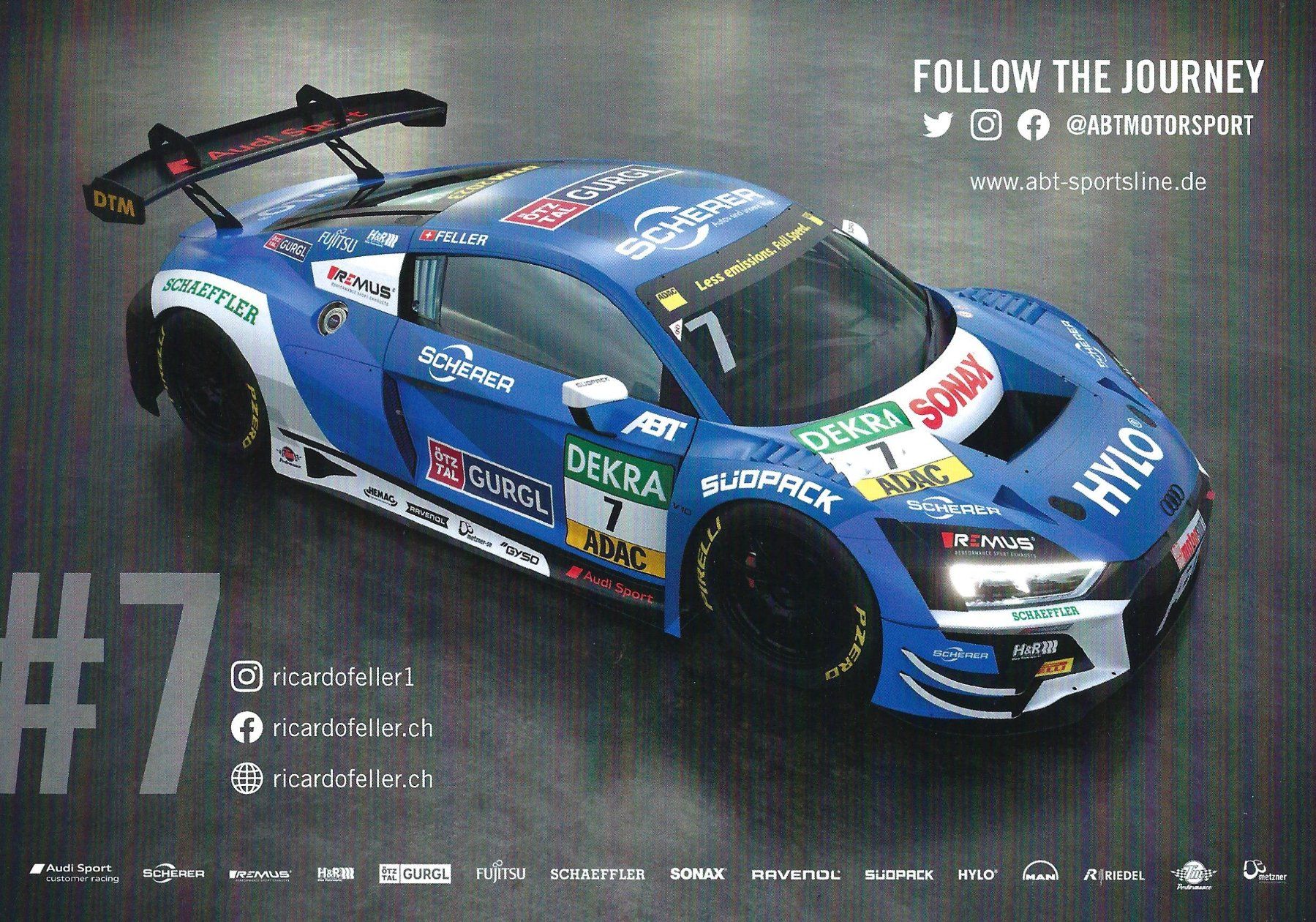 Autografi: Ricardo Feller, DTM – Usato da Aarburg venduto da Hktm 1