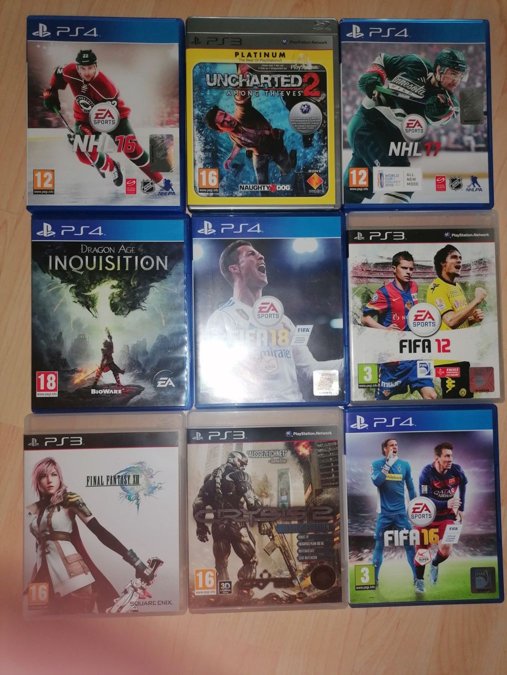 Giochi: 9Games PS3/PS4 (FIFA, Crysis,...) – Usato da Niederwangen BE venduto da benbrik1 9