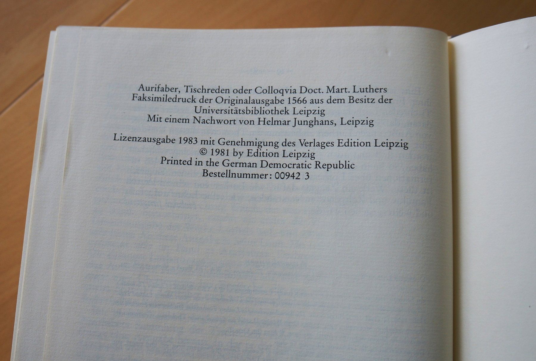 Libri: Tischreden oder Colloquia Doctor Martin Luthers – Usato da Luzern venduto da -gwunderchischtli- 6