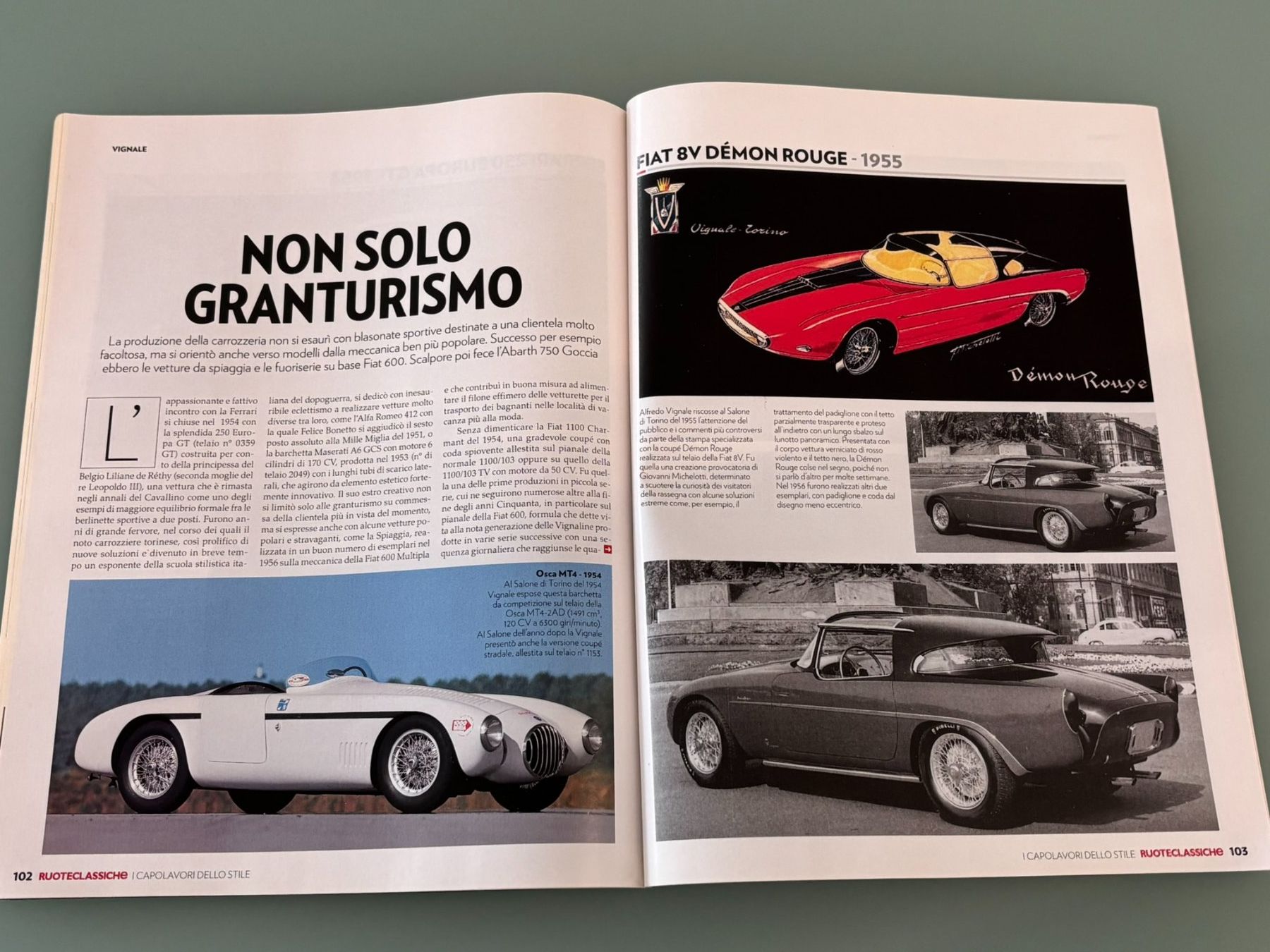 Ferrari Modellini d'auto: GHIA -  VIGNALE  * Ruoteclassiche 2016 – Usato da Sion venduto da lol_98vj 9