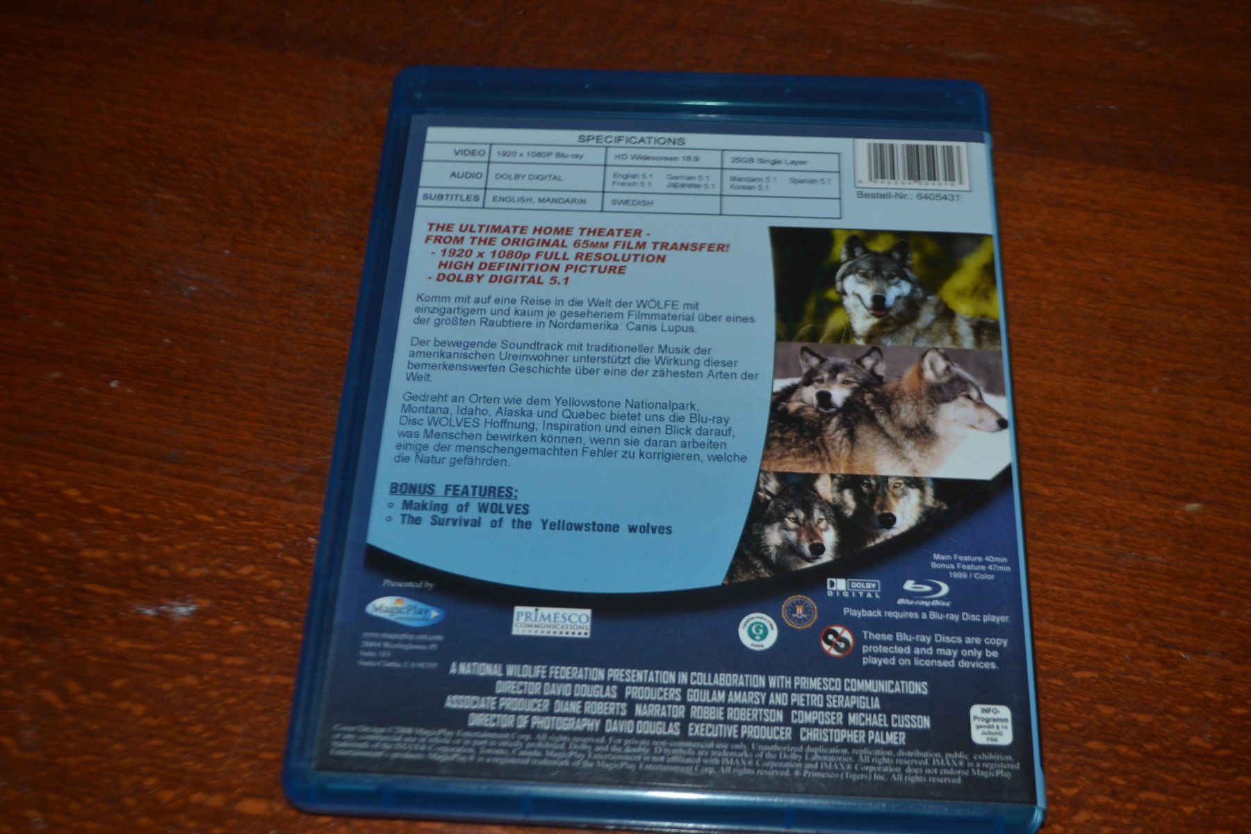Alle DVDs: Wolves – Gebraucht aus Laupen ZH von chefdom 1