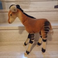 seltenes grosses Steiff Okapi43 cm um 1960