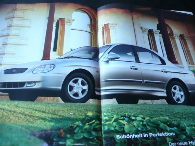 Hyundai Dokumente: Hyundai Sonata Prospekt 2000 – Gebraucht aus Zofingen von sosalinos01 8