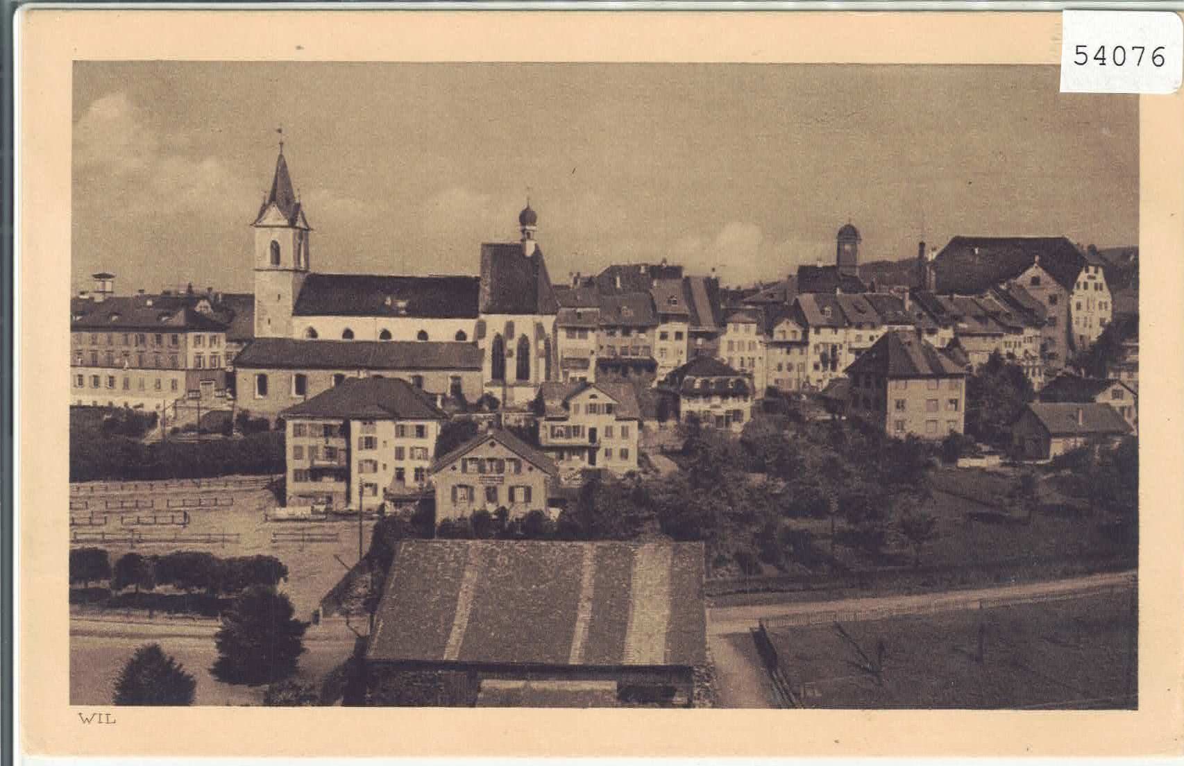 Cartoline postali: Wil SG - Generalansicht – Usato da Ettingen venduto da Kartenplanet