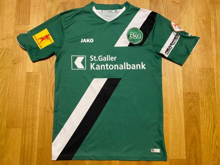 ST.GALLEN 2008-09 HOME SHIRT JAKO JERSEY SOCCER SIGNED