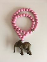SCHLEICH Kette Elefanten-Baby Rosa