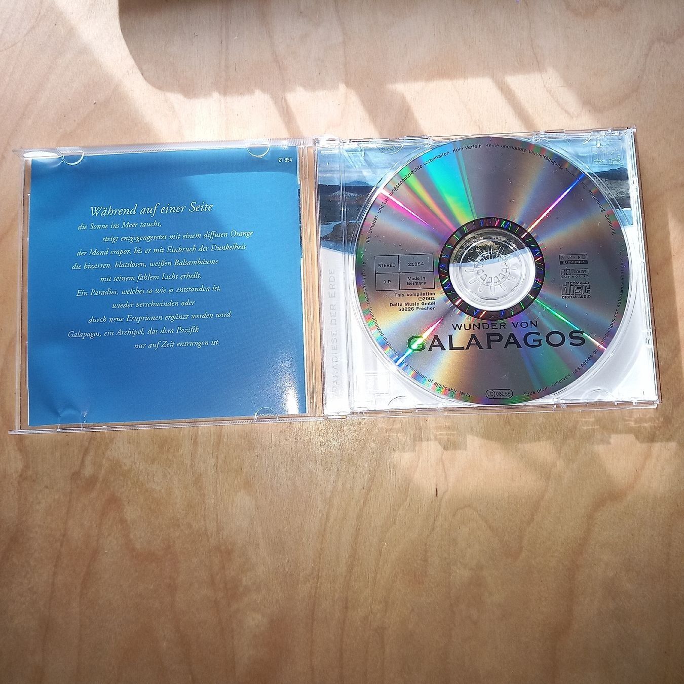 CD: Wunder von Galapagos - Blue Planet – Usato da Ganterschwil venduto da zaz_h9b6 1
